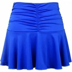DUC Kourtney Women’s Ruched / Flounce Tennis Skort (Royal Blue) -Boxing Sport Store W2208 RY DUC Kourtney Womens Ruched Flounce Tennis Skort Royal Blue c 1000 1000