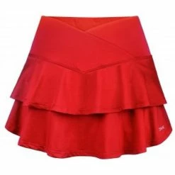 DUC Elevate Women’s Tennis Skort (Red)