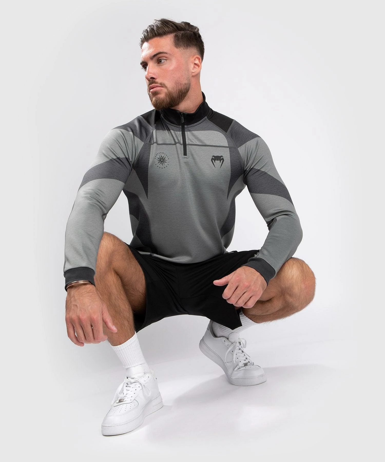 Venum Stone Winter Dry Tech - Long Sleeves - Mineral Green 3 Venum Stone Winter Dry Tech - Long Sleeves - Mineral Green