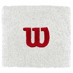 Wilson ‘W’ Tennis Wristband (White)