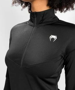 Venum Essential Women's Base Layer Top - Black -Boxing Sport Store a928e81147b808bcc21bfe320b2d12d3f843f1a6 BASE LOYERTOP ESSENTIAL BLACK 10