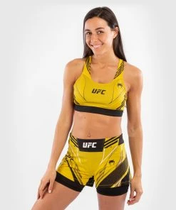 UFC Venum Authentic Fight Night Women's Sport Bra - Yellow 11 UFC Venum Authentic Fight Night Women's Sport Bra - Yellow -Boxing Sport Store a 252F2 252F2 252F8 252Fa228b2db85e3b7b48ce37656eddace32e155e96d VNMUFC 00011 006 02