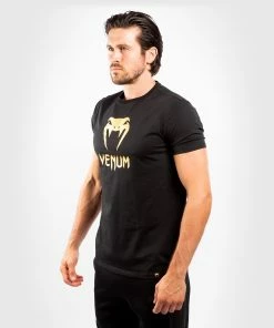 Venum Classic T-shirt - Black/Gold -Boxing Sport Store a 252F6 252Fa 252F6 252Fa6a601720e05390ca4d849bcfe57a1b4287f0b59 TS CLASSICS BLACK GOLD 03
