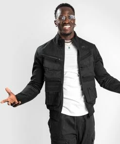 Venum Cargo Track Jacket - Black -Boxing Sport Store a 252F8 252F5 252Fc 252Fa85c9d88cd10b032e60b8ade3b288fdcabfd837c TRACKJACKETS CARGO BLACK 04