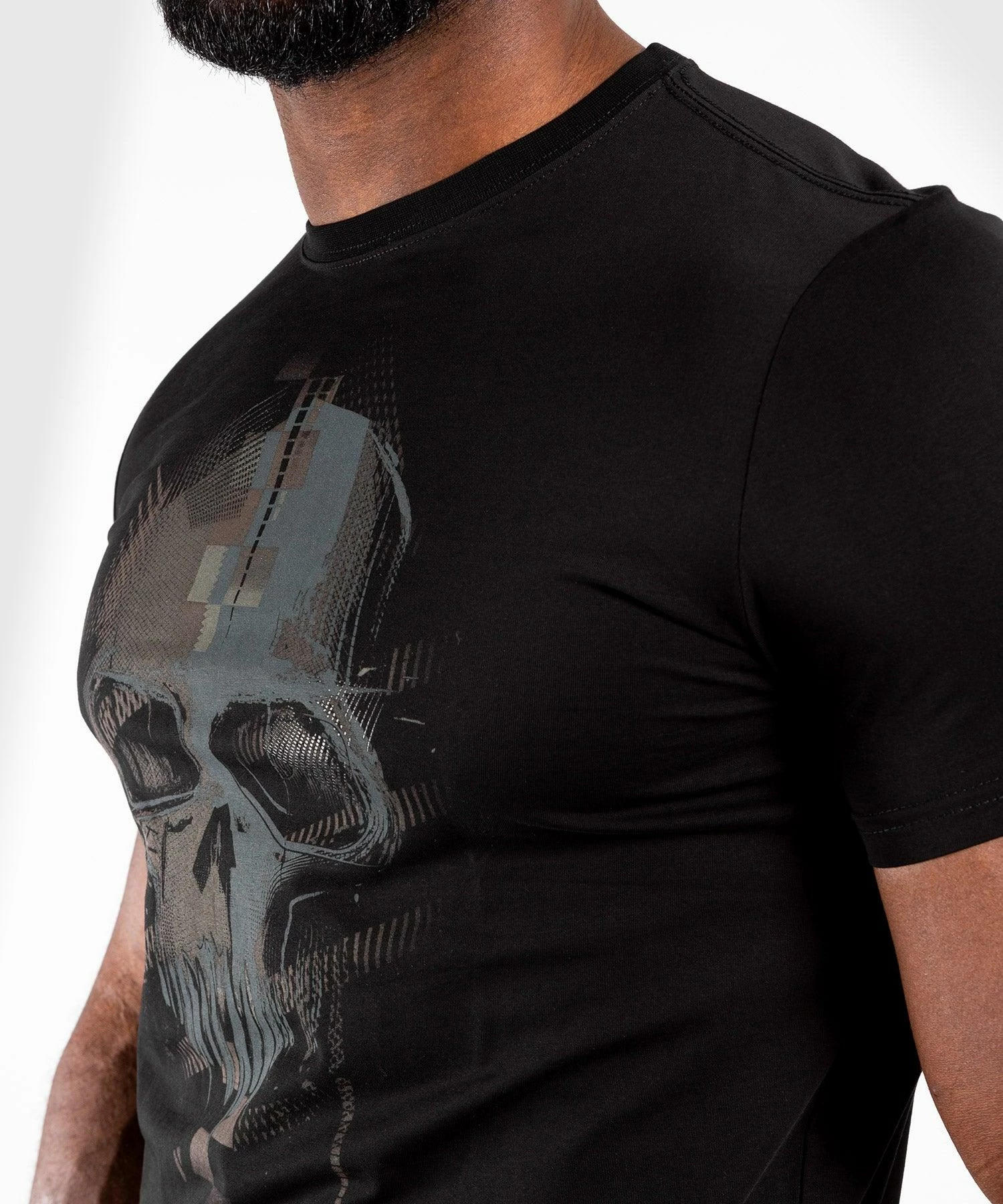 Venum Skull T-shirt - Black/Black 5 Venum Skull T-shirt - Black/Black - Image 3