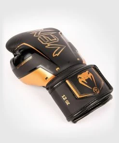 Venum Elite Evo Boxing Gloves - Black/Bronze -Boxing Sport Store a 252Fc 252F1 252F0 252Fac10bb26daa84ccd48970c86b888caf0e5d9fade BG ELITE EVO BLACK BRONZE 04