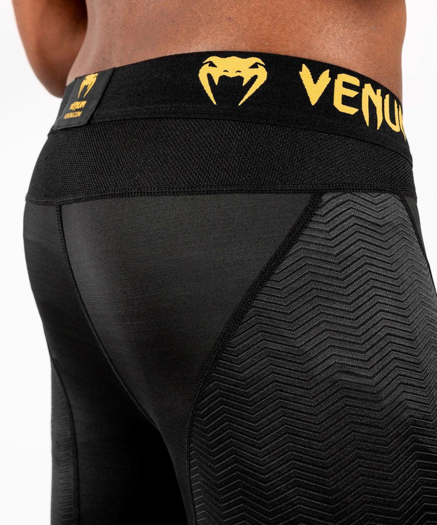 Venum G-Fit Spats - Black/Gold - Image 9