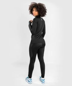 Venum Essential Women's Base Layer Top - Black -Boxing Sport Store b86451f095b227e86b4dd77ca8b8151145942bbd BASE LOYERTOP ESSENTIAL BLACK 09