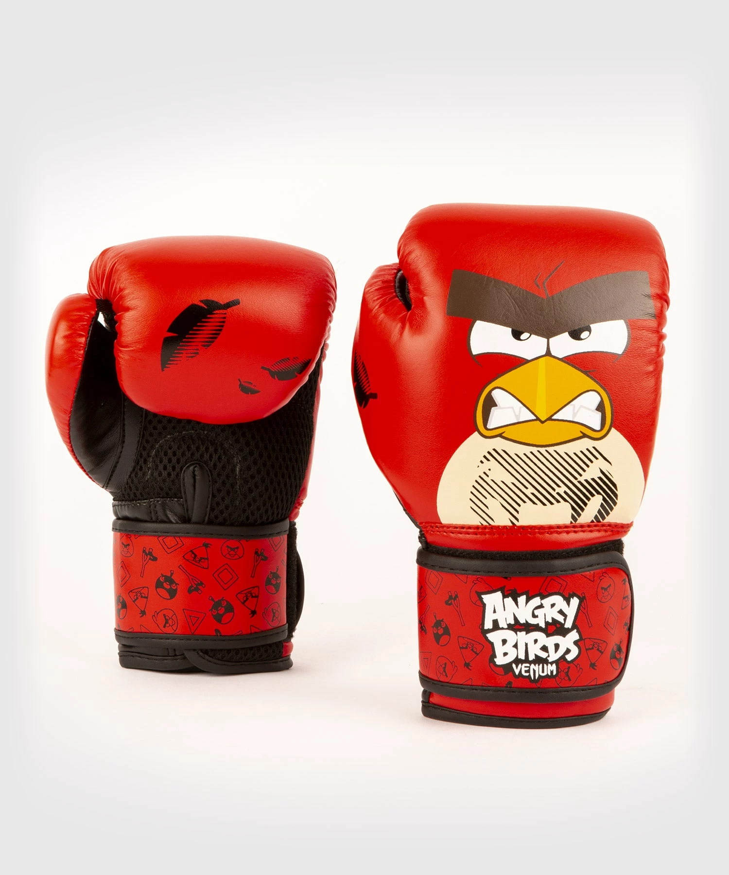 Venum Angry Birds Boxing Gloves - For Kids - Red 4 Venum Angry Birds Boxing Gloves - For Kids - Red - Image 2