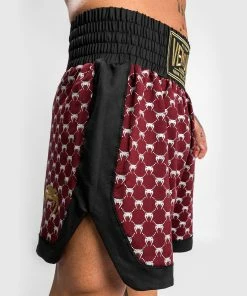 Venum Monogram Boxing Short - Black/Burgundy -Boxing Sport Store b 252F3 252F0 252F2 252Fb302e01e78fc5066a86fb74cb3b10b326a9d4456 BOXING SHORT MONOGRAM BURGUNDY 10