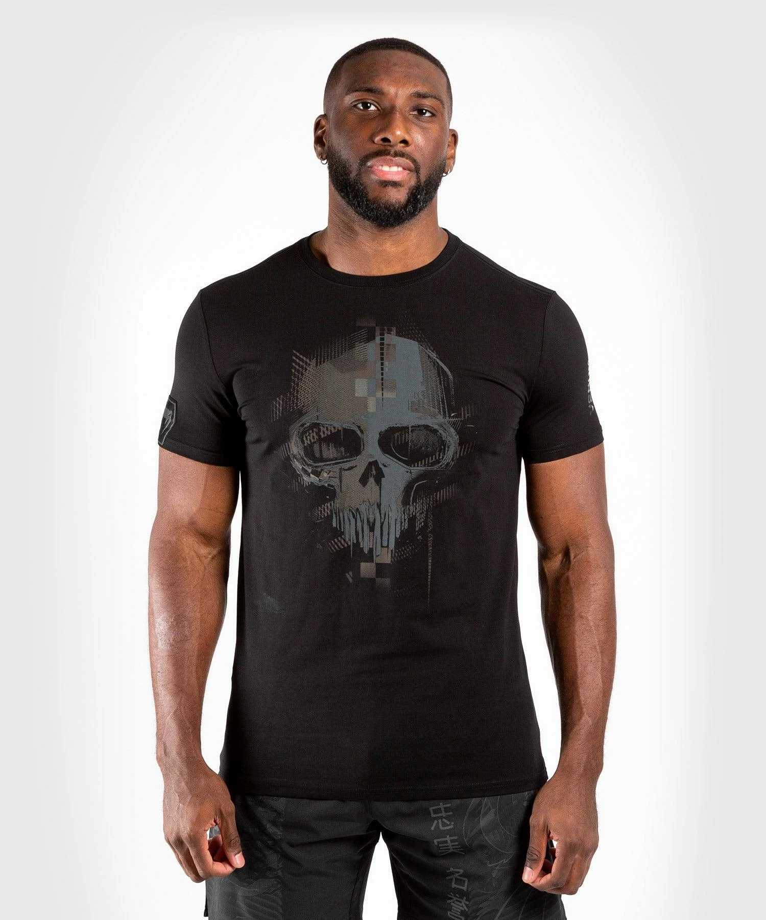 Venum Skull T-shirt - Black/Black 7 Venum Skull T-shirt - Black/Black - Image 5