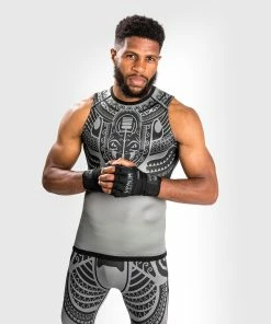 Venum Nakahi Rashguard - Sleeveless - Grey