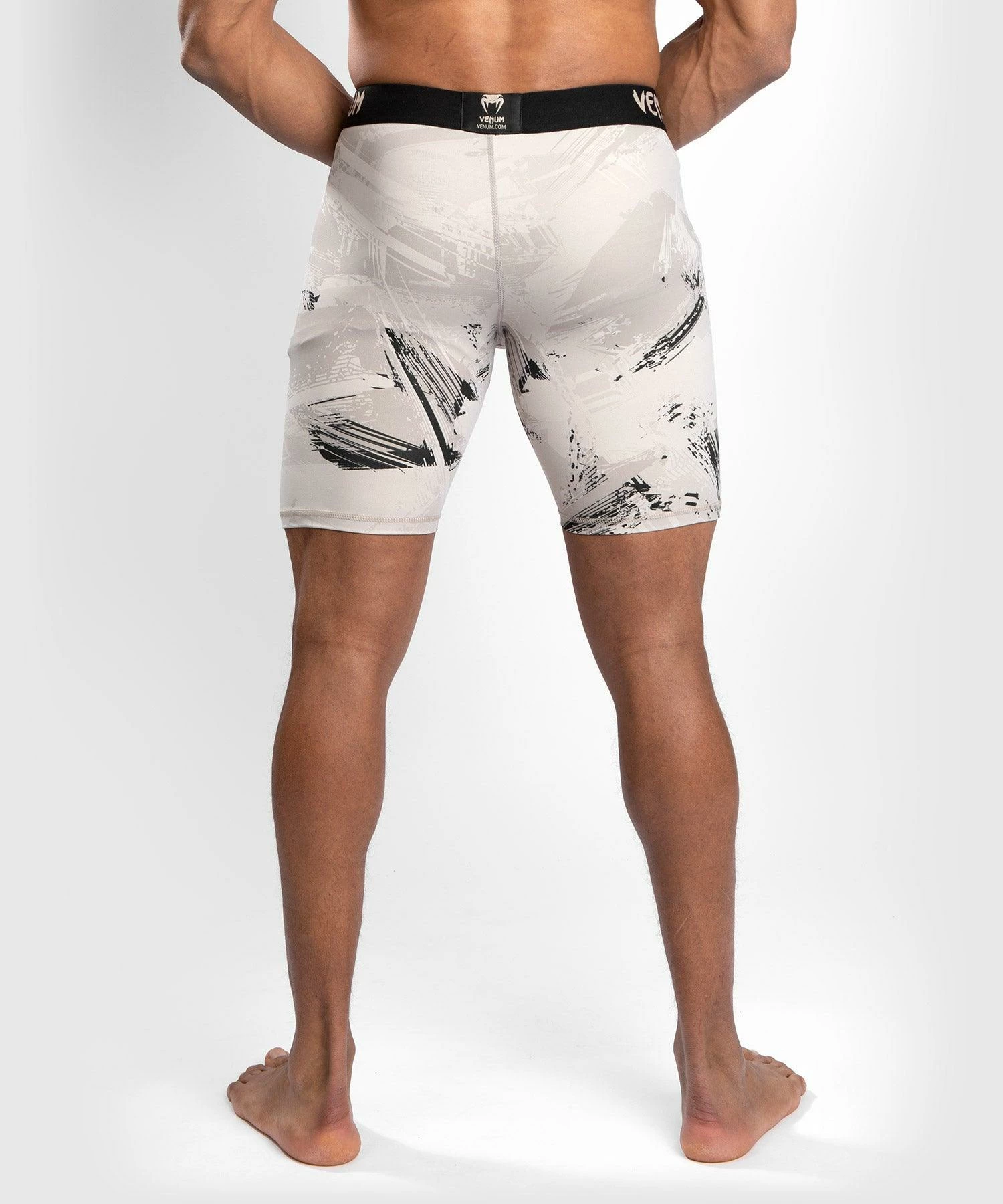 UFC Venum Authentic Fight Week Men's 2.0 Vale Tudo Short - Black/Sand 7 UFC Venum Authentic Fight Week Men's 2.0 Vale Tudo Short - Black/Sand - Image 5