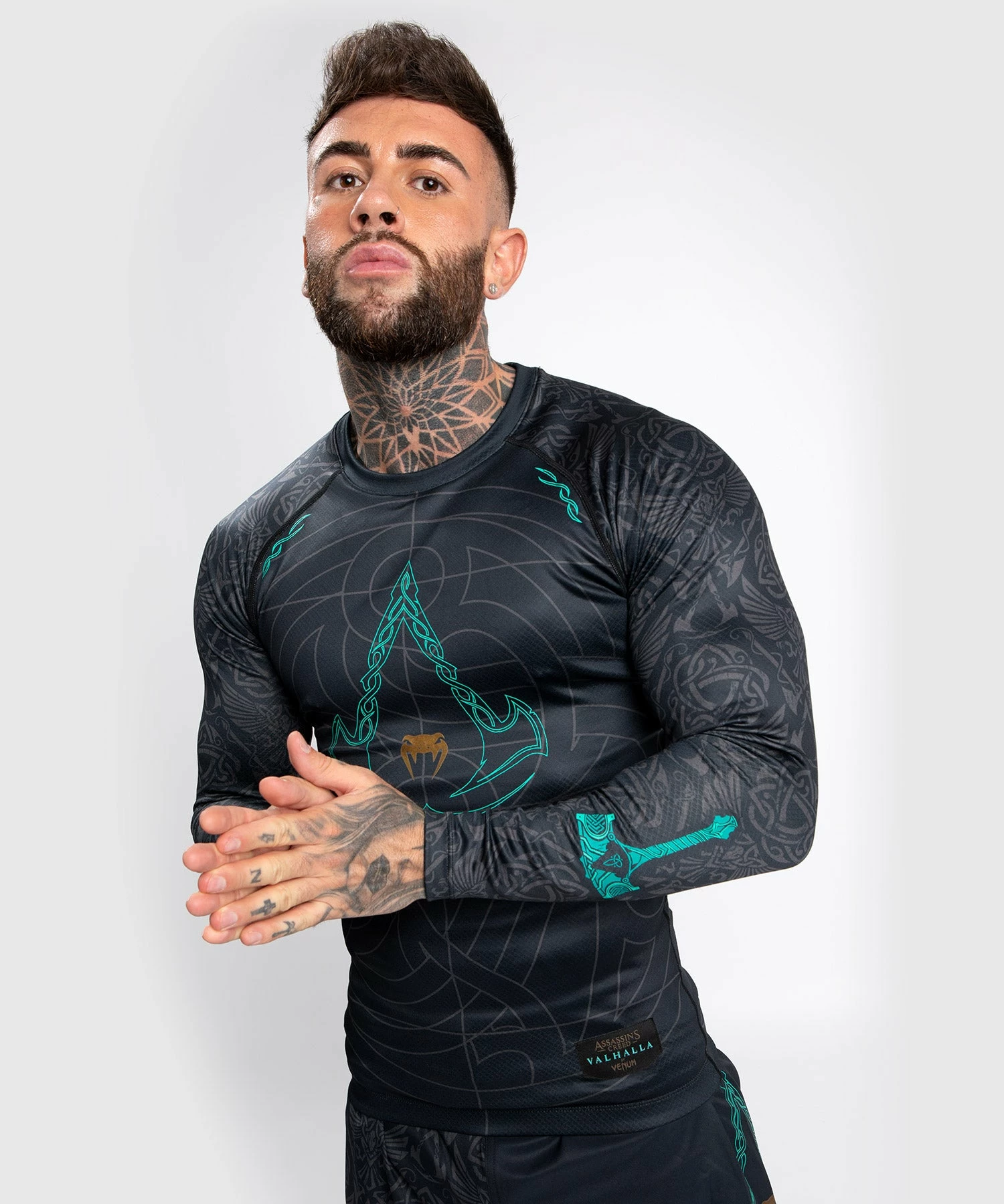 Venum Assassin's Creed Reloaded Rashguard - Long Sleeves - Black 3 Venum Assassin's Creed Reloaded Rashguard - Long Sleeves - Black