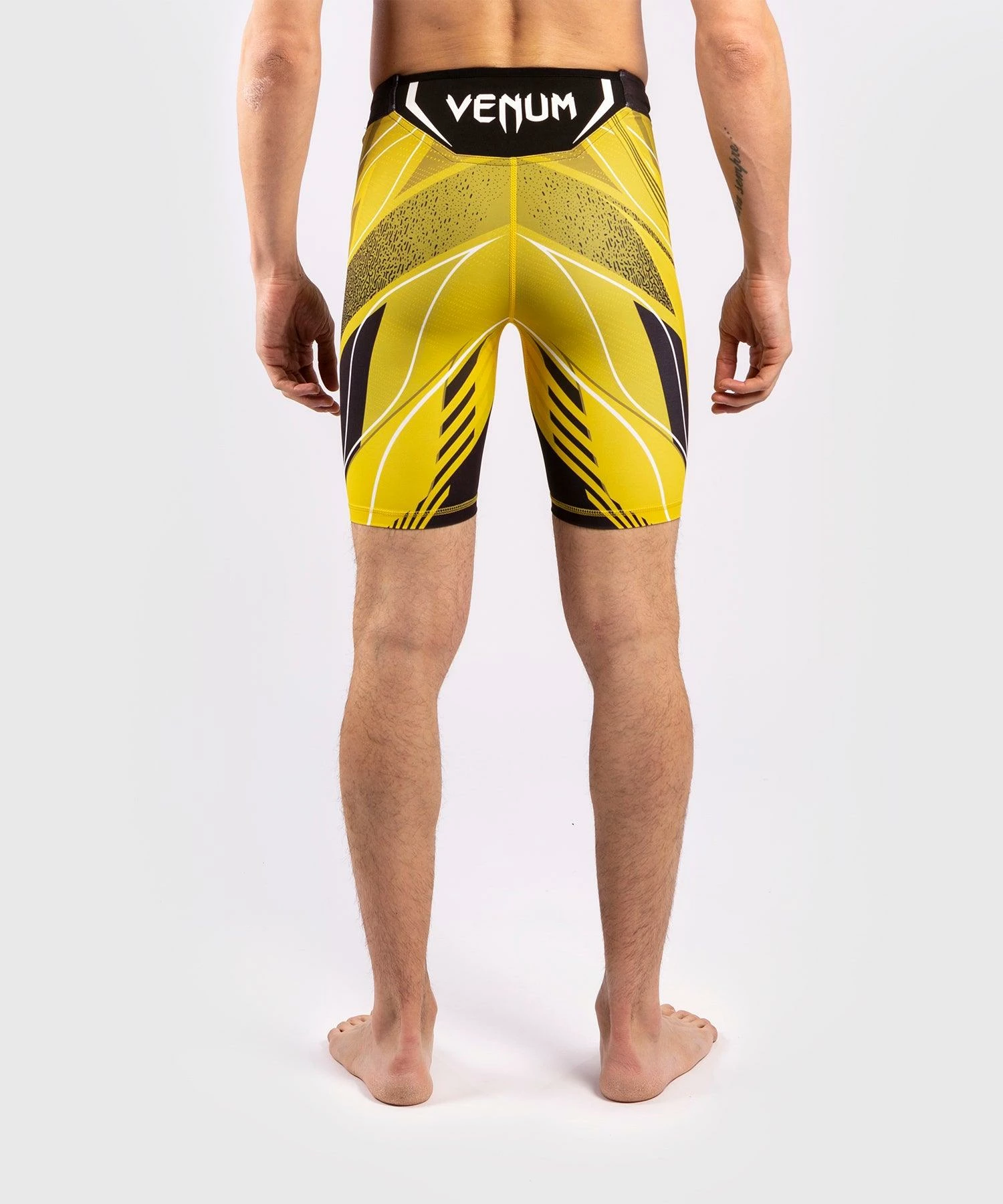 UFC Venum Pro Line Men's Vale Tudo Shorts - Yellow 4 UFC Venum Pro Line Men's Vale Tudo Shorts - Yellow - Image 2