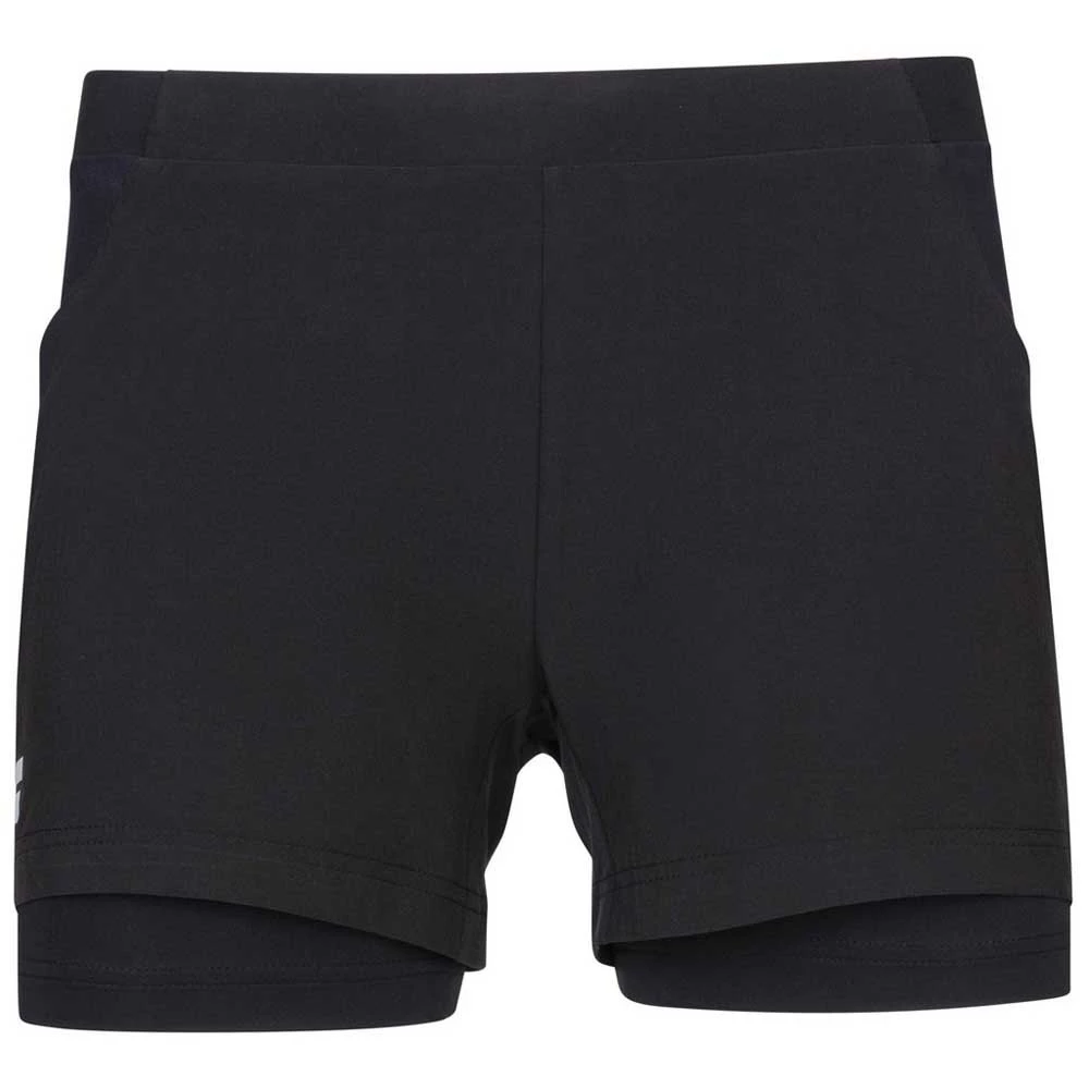Babolat Girl’s Exercise Tennis Shorts (Black/Black) 3 Babolat Girl’s Exercise Tennis Shorts (Black/Black)