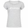 Babolat Women’s Exercise Tennis Training Tee (High Rise/Heather) -Boxing Sport Store babolat exercise logo tennis training tee high rise heather 1000 1000