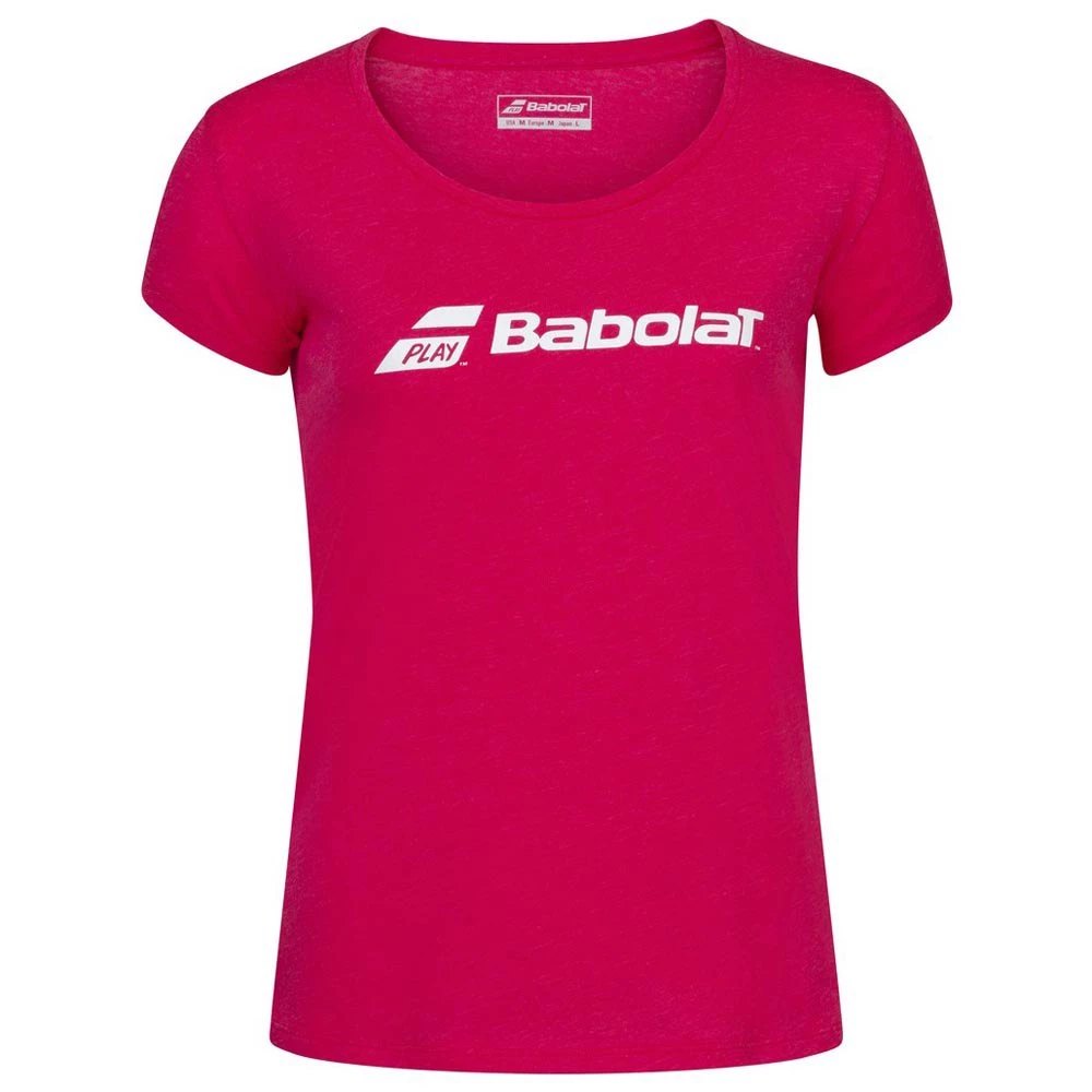 Babolat Women’s Exercise Tennis Training Tee (Red Rose/Heather) 3 Babolat Women’s Exercise Tennis Training Tee (Red Rose/Heather)