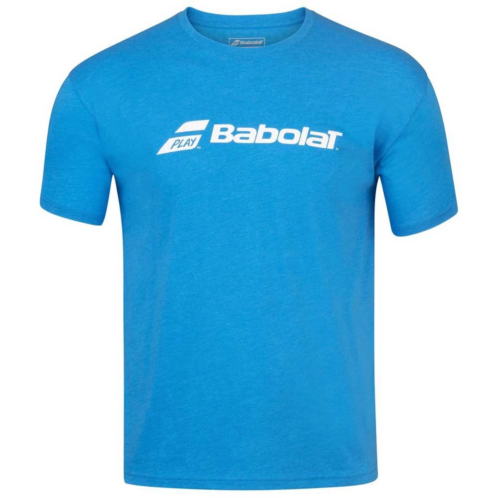 Babolat Boy’s Exercise Tennis Training Tee (Aster Blue/Heather) 3 Babolat Boy’s Exercise Tennis Training Tee (Aster Blue/Heather)
