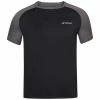 Babolat Men’s Play Crew Neck Tennis Training Tee (Black/Black) -Boxing Sport Store babolat play crew neck black 1000 1000