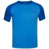 Babolat Boy’s Play Crew Neck Tennis Tee (Blue Aster) 2 Babolat Boy’s Play Crew Neck Tennis Tee (Blue Aster) -Boxing Sport Store babolat play crew neck tennis tee blue aster 1000 1000