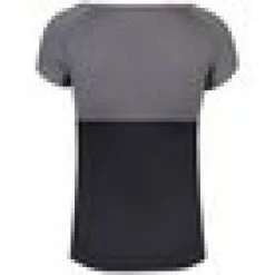 Babolat Women’s Play Cap Sleeve Tennis Top (Black/Black) -Boxing Sport Store babolat play womens cap sleeve black back 1000 1000