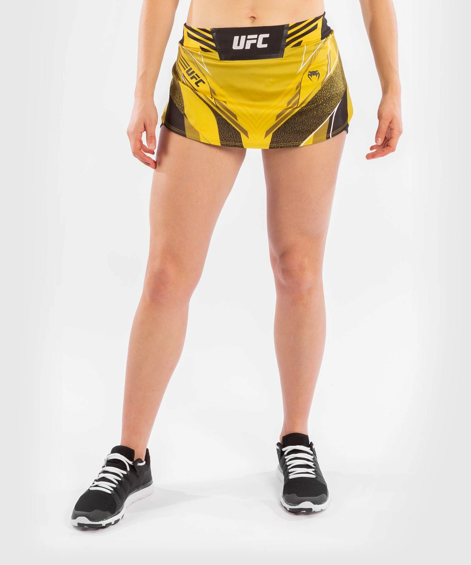 UFC Venum Authentic Fight Night Women's Skort - Yellow 3 UFC Venum Authentic Fight Night Women's Skort - Yellow