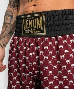 Venum Monogram Boxing Short - Black/Burgundy -Boxing Sport Store c 252Fa 252F4 252F3 252Fca43d10a40074bbd4c680adca9b8b39304e2070d BOXING SHORT MONOGRAM BURGUNDY 08