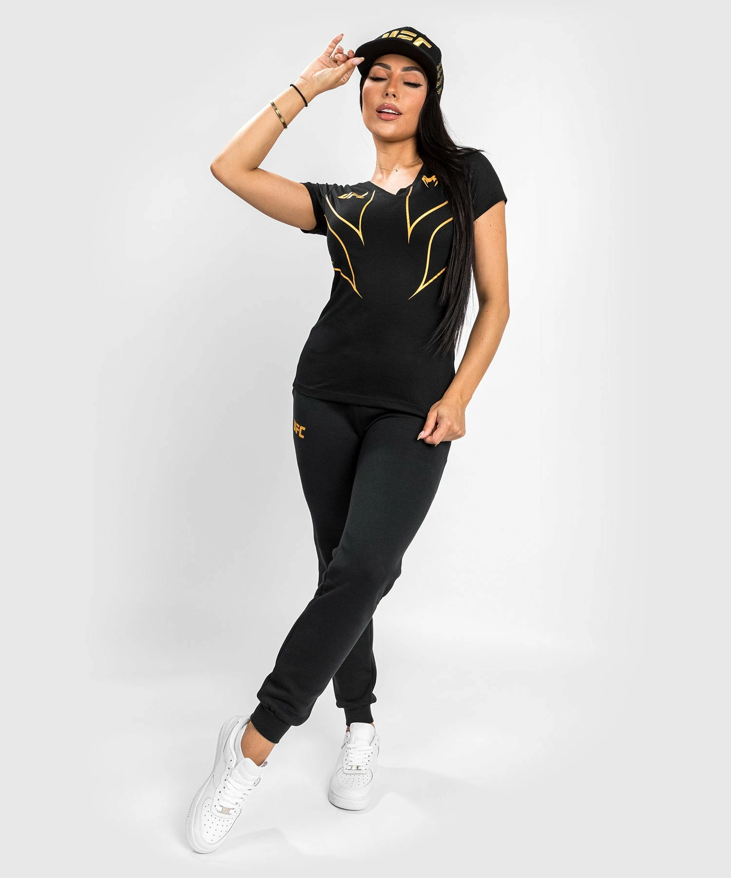 UFC Venum Fight Night 2.0 Replica Women's T-shirt - Champion 4 UFC Venum Fight Night 2.0 Replica Women's T-shirt - Champion - Image 2