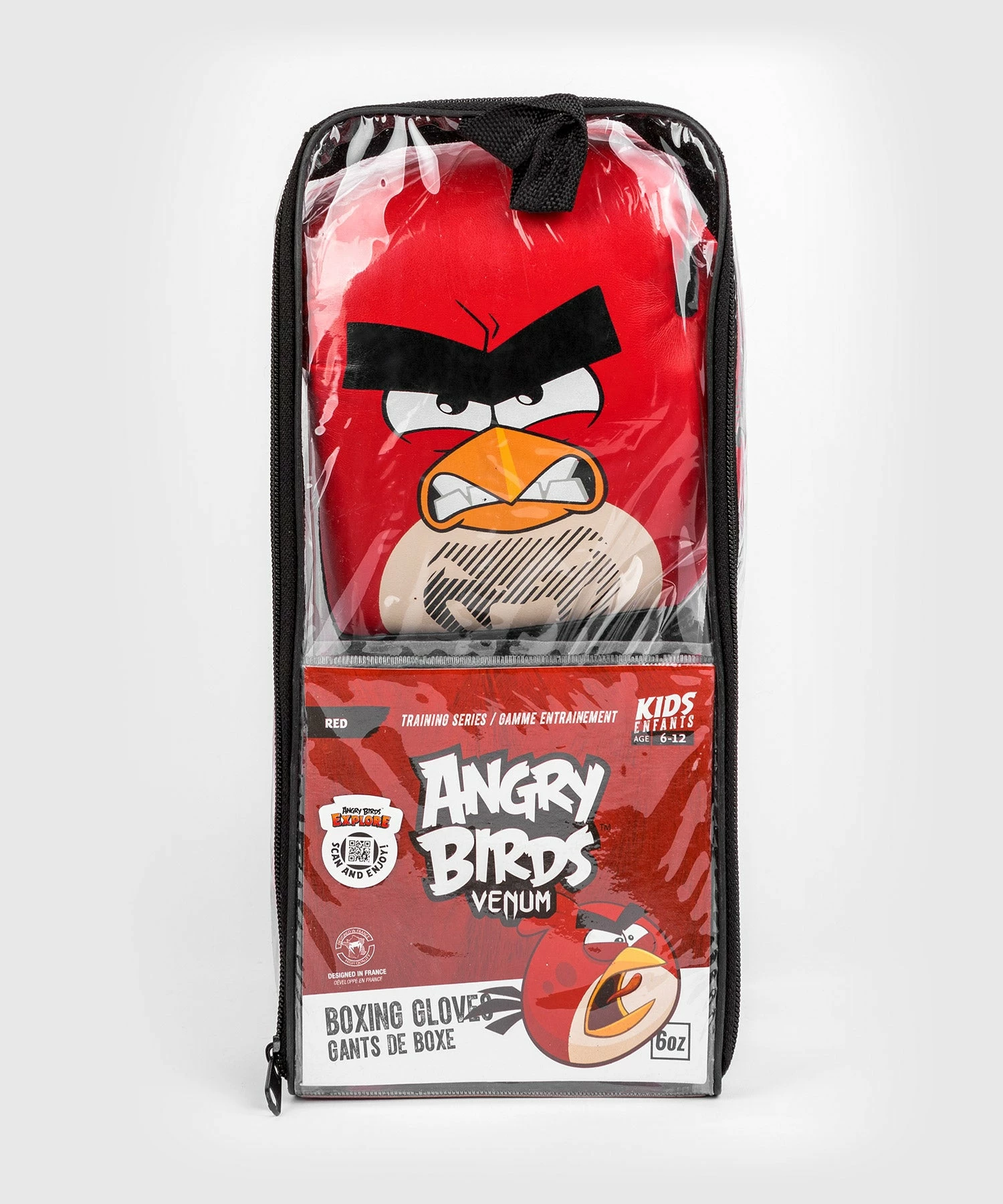Venum Angry Birds Boxing Gloves - For Kids - Red 9 Venum Angry Birds Boxing Gloves - For Kids - Red - Image 7