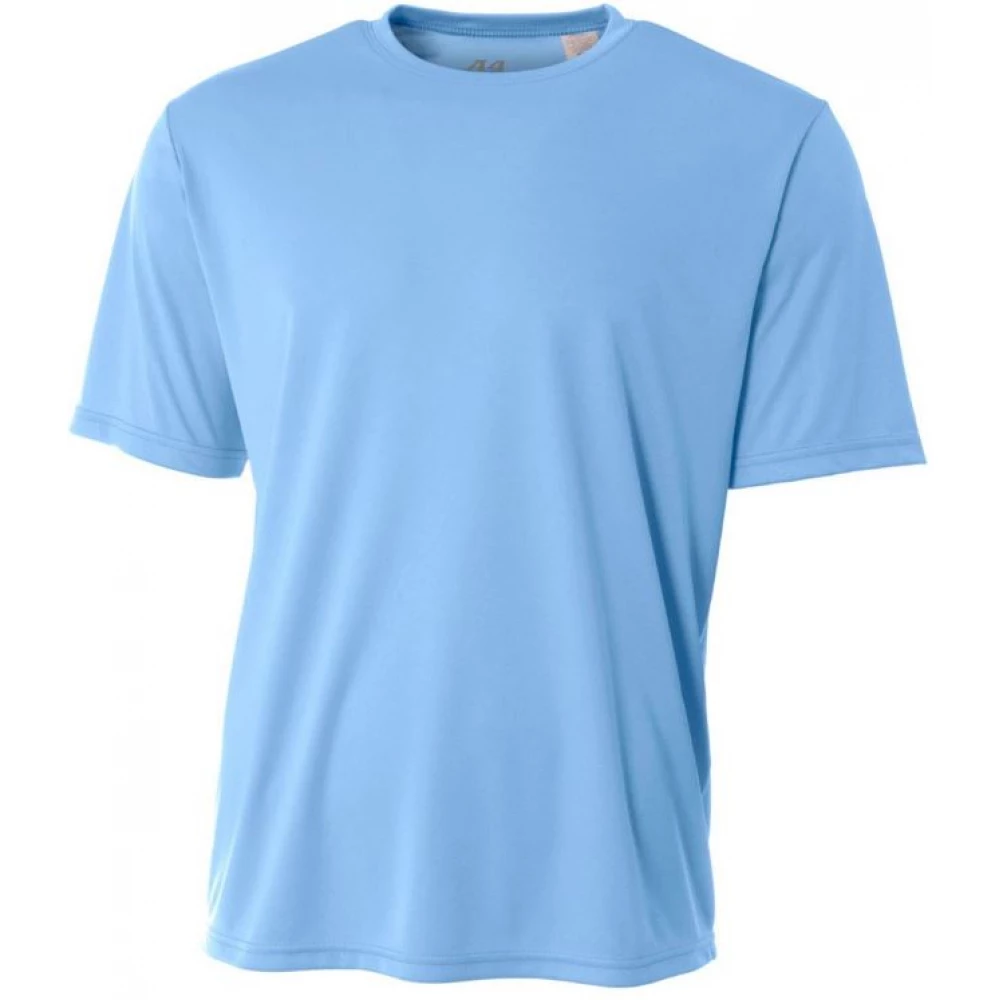 A4 Men’s Performance Crew Shirt (Light Blue) 3 A4 Men’s Performance Crew Shirt (Light Blue)