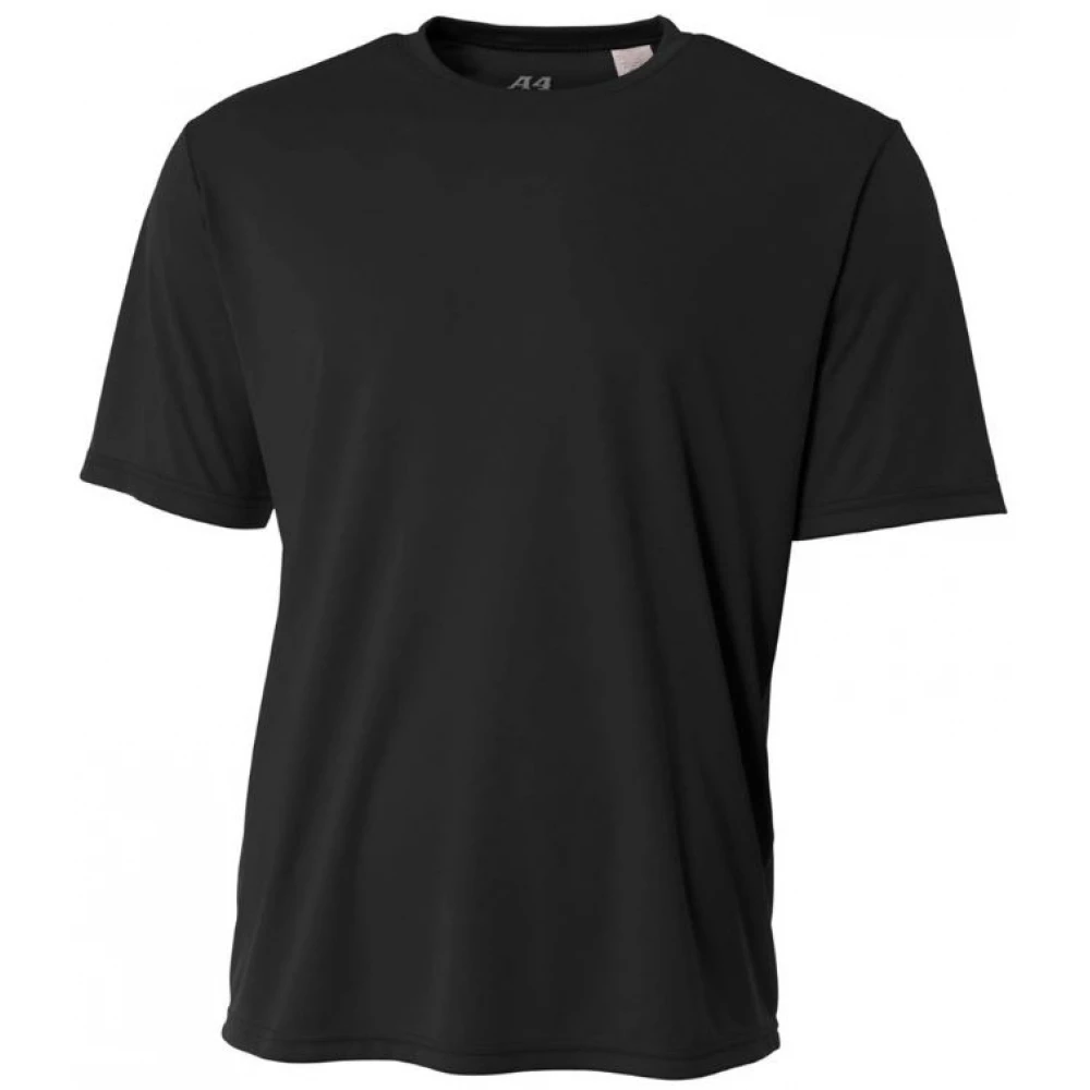 A4 Men’s Performance Crew Shirt (Black) 3 A4 Men’s Performance Crew Shirt (Black)