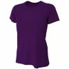 A4 Women’s Cooling Performance Crew Neck Tee (Purple) -Boxing Sport Store capture 120 1000 1000