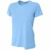 A4 Women’s Cooling Performance Crew Neck Tee (Light Blue) -Boxing Sport Store capture 124 1000 1000