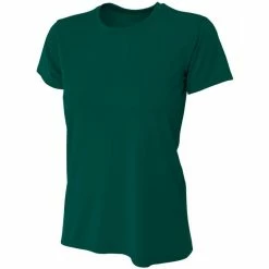 A4 Women’s Cooling Performance Crew Neck Tee (Forest)