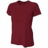 A4 Women’s Cooling Performance Crew Neck Tee (Cardinal) -Boxing Sport Store capture 128 1000 1000