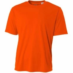 A4 Men’s Performance Crew Shirt (Safety Orange)