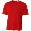 A4 Men’s Performance Crew Shirt (Scarlet)