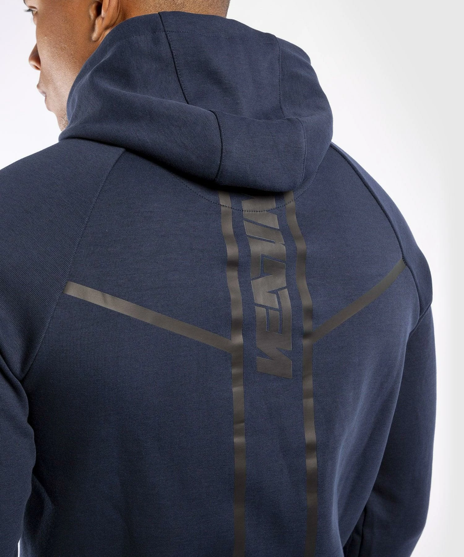 Venum Laser X Connect Hoodie - Navy Blue - Image 6