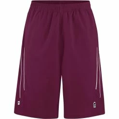 DUC Dyno Men’s Tennis Shorts (Maroon)