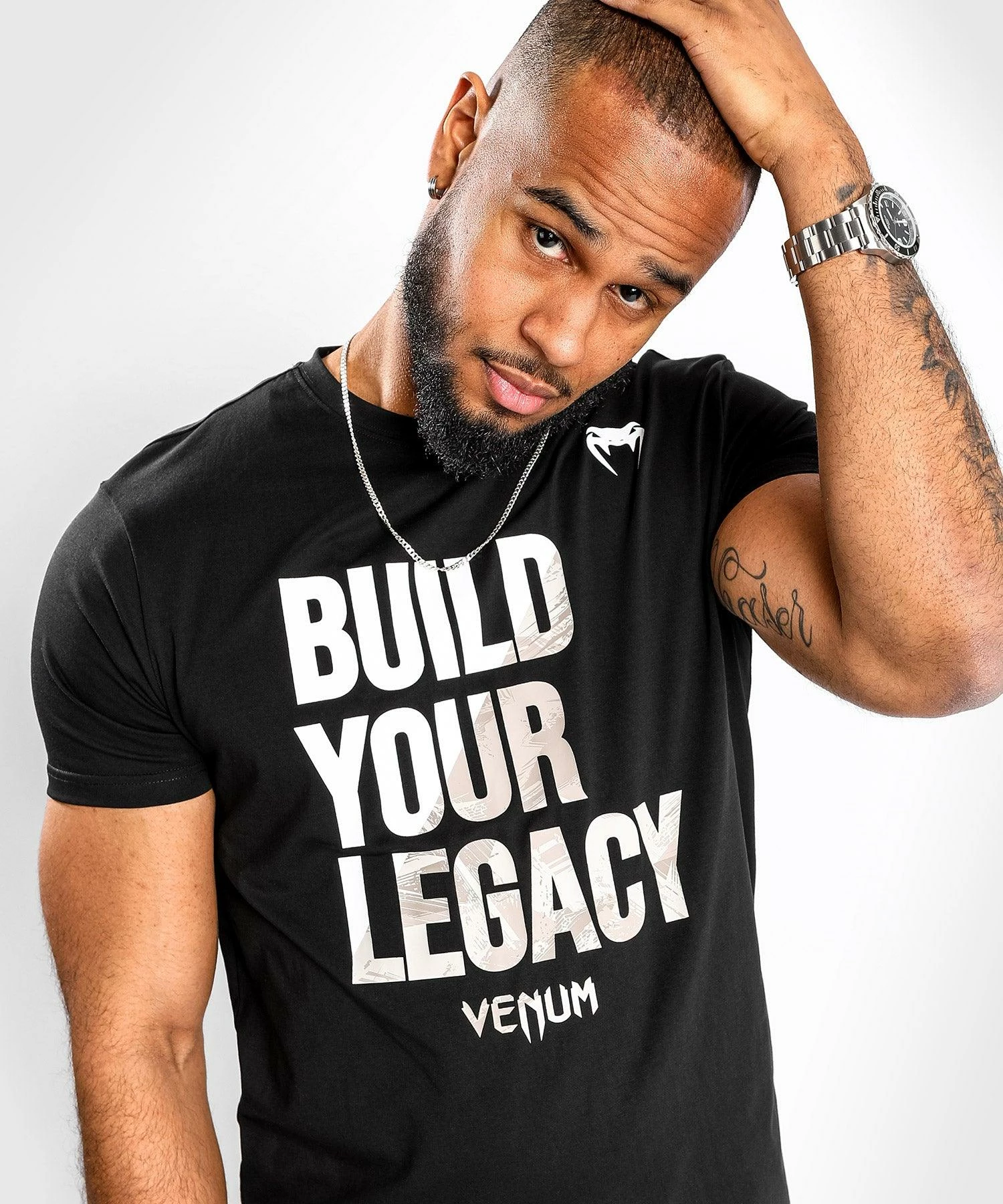 Venum Build Your Legacy T-Shirt - Black 3 Venum Build Your Legacy T-Shirt - Black