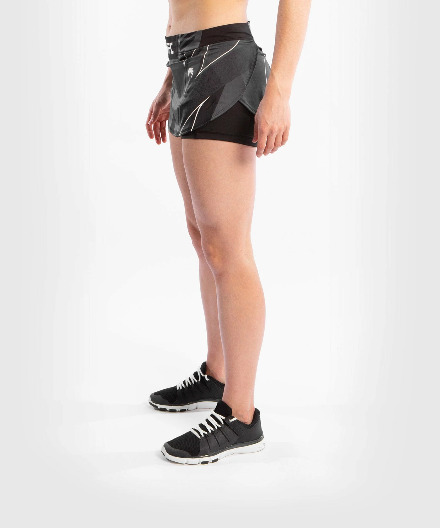 UFC Venum Authentic Fight Night Women's Skort - Black 5 UFC Venum Authentic Fight Night Women's Skort - Black - Image 3