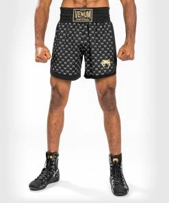 Venum Monogram Boxing Short - Black -Boxing Sport Store e 252F7 252F5 252Ff 252Fe75f3283d431690a91ef083cddf8e6dc6756dbd0 BOXING SHORT MONOGRAM BLACK 03