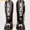 Venum Challenger Kids Shin Guards - Black/White