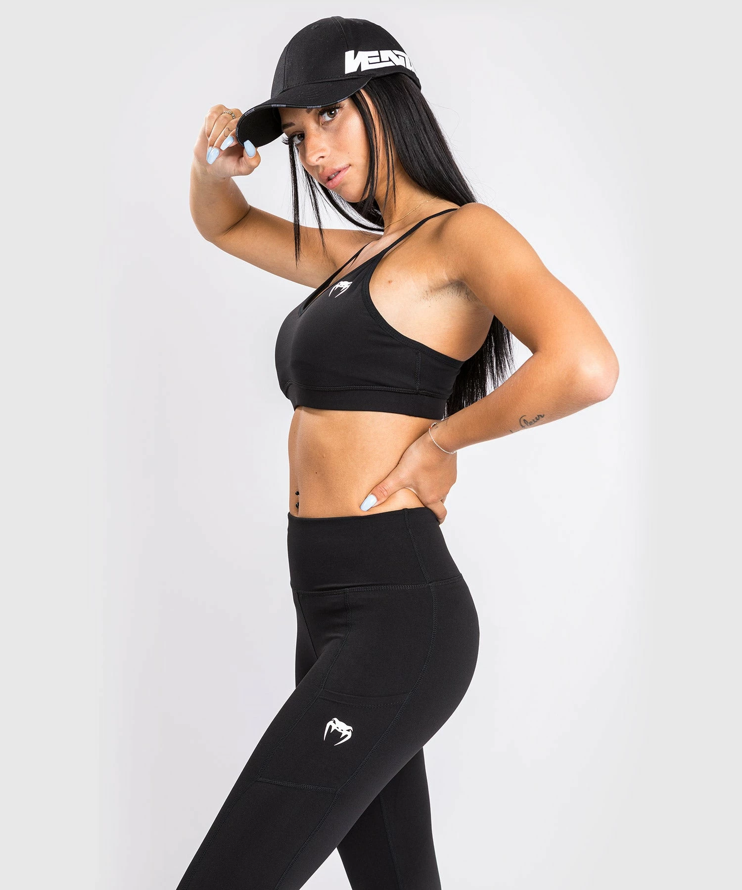 Venum Essential Low Impact Sports Bra - Black 5 Venum Essential Low Impact Sports Bra - Black - Image 3