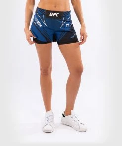UFC Venum Authentic Fight Night Women's Shorts - Short Fit - Blue -Boxing Sport Store f 252F4 252Ff 252F4 252Ff4f4e201d8c747c731c7feec3f729d3638e8e4fd VNMUFC 00020 004 03