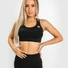 Venum Essential Medium Impact Sport Bras - Black