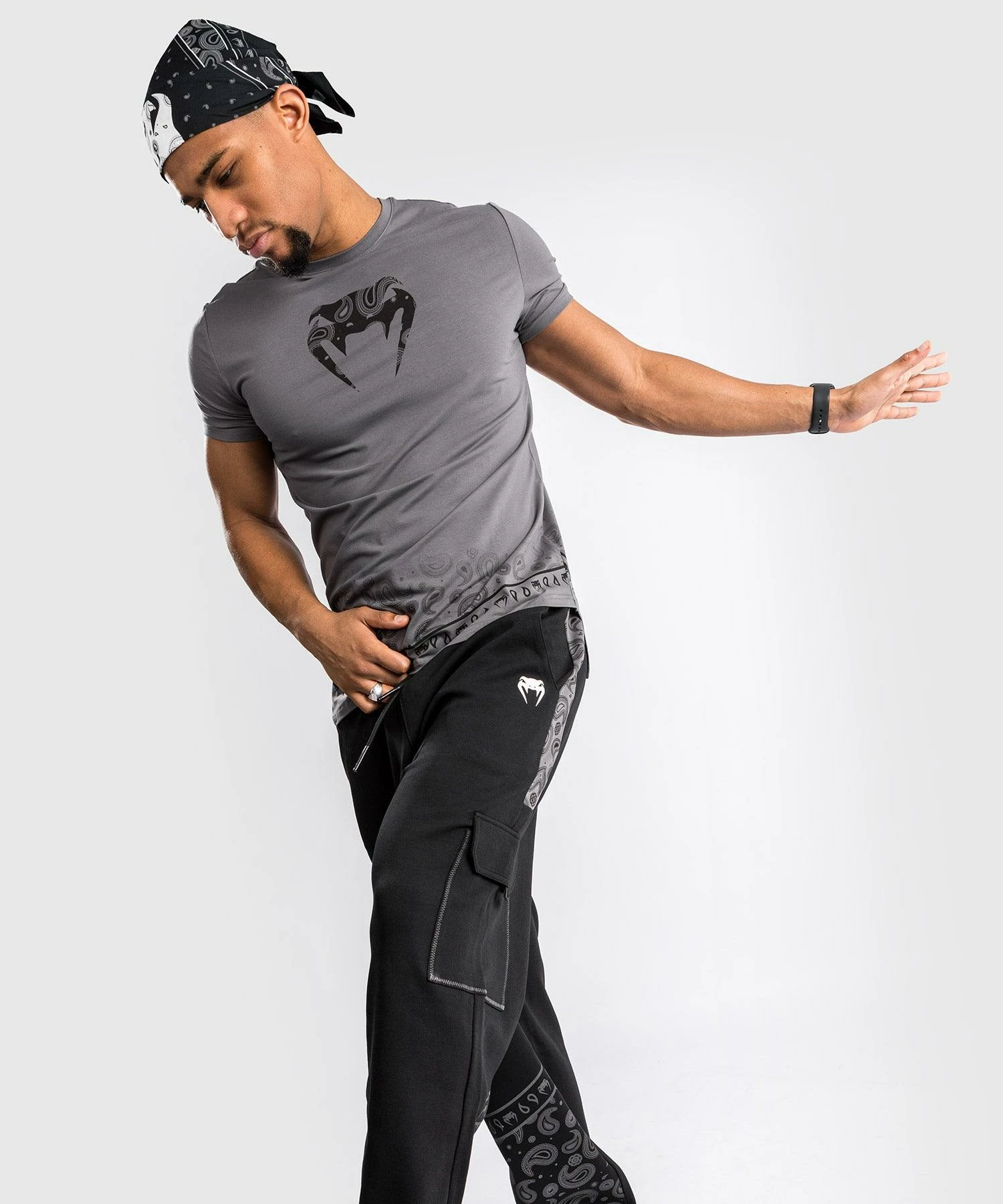 Venum Cali 34 Interference T-Shirt - Dark Grey 7 Venum Cali 34 Interference T-Shirt - Dark Grey - Image 5