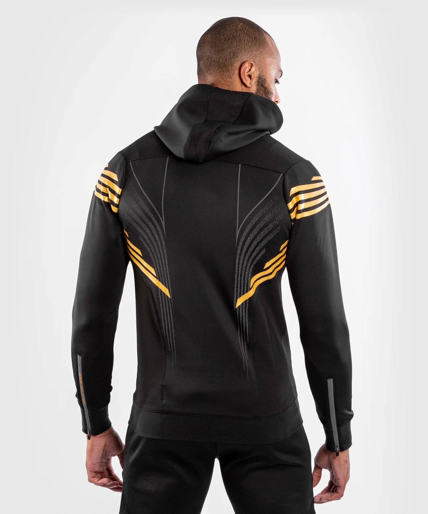 UFC Venum Authentic Fight Night Men's Walkout Hoodie - Champion 4 UFC Venum Authentic Fight Night Men's Walkout Hoodie - Champion - Image 2