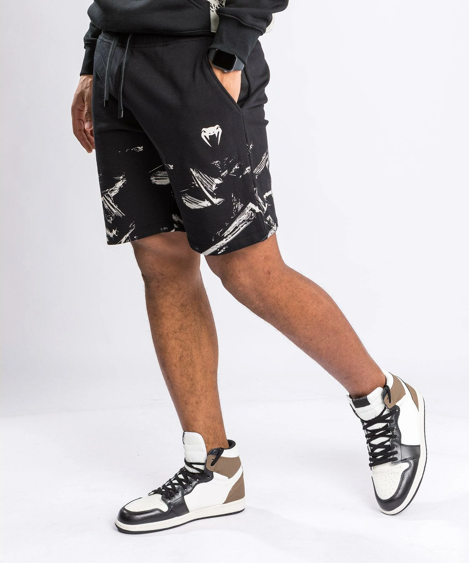 UFC Venum Authentic Fight Week Men's 2.0 Short - Black/Sand 4 UFC Venum Authentic Fight Week Men's 2.0 Short - Black/Sand - Image 2